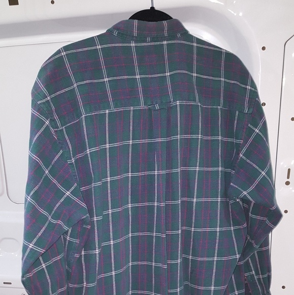 *SOLD*PENDLETON Woolen Mills Mens PLAID FLANNEL LS - Picture 4 of 5